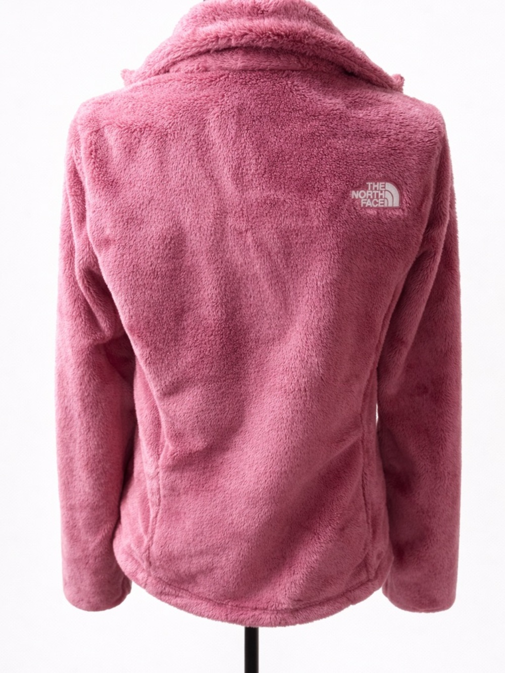 The North Face Pink Fleece Jacket Women’s Small Cozy Full Zip Osito Style - Picture 6 of 9